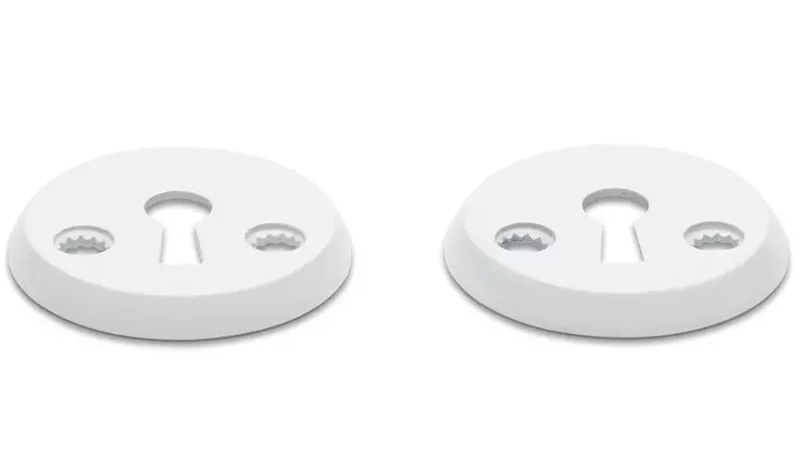 Habo Torino avainkilpi valkoinen - Muut ovitarvikkeet - 7317900176166 - 1