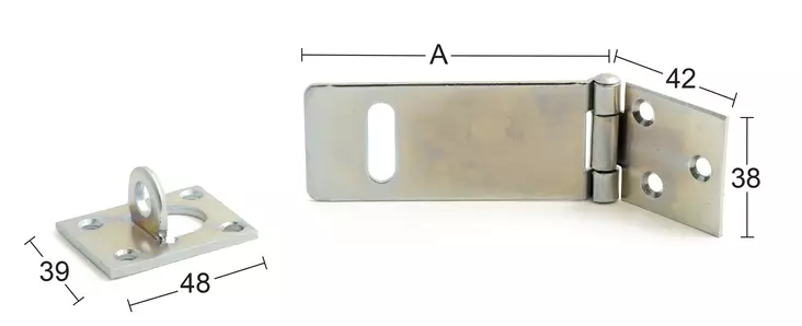 Habo nivelsalpa 1365 sinkitty - Riippulukot, salvat, haat - 7317900006586 - 1