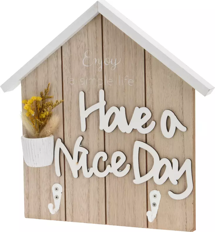 Have a nice day seinädeco - Seinäkoukut, naulakot - 8720573197526 - 1