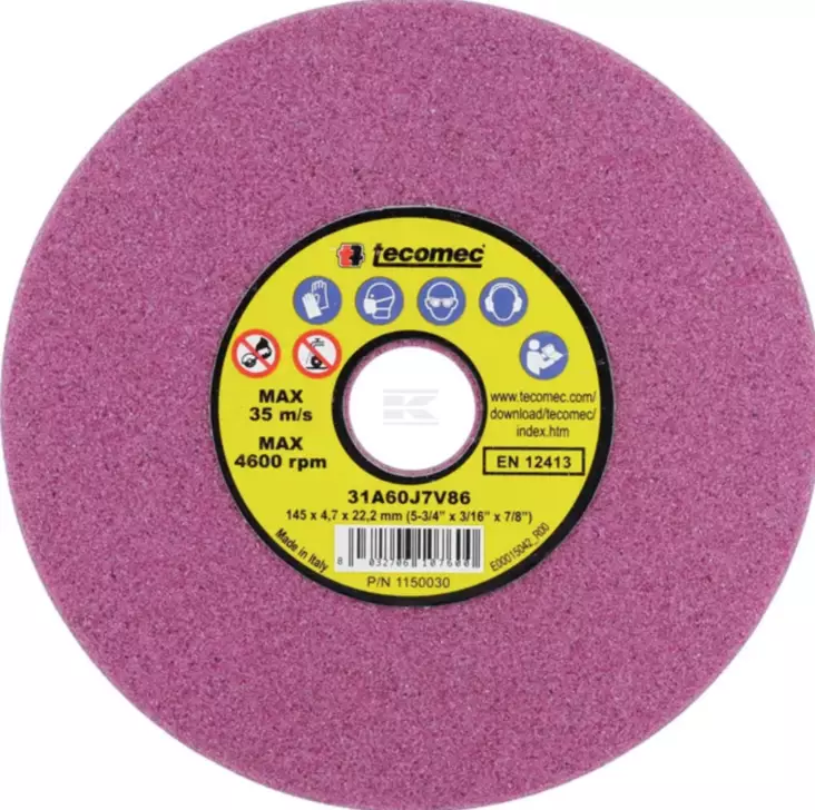 Hiomalaikka 145 x 4,7 x 22,2 mm - Metsurin työkalut - 8032706105316 - 1