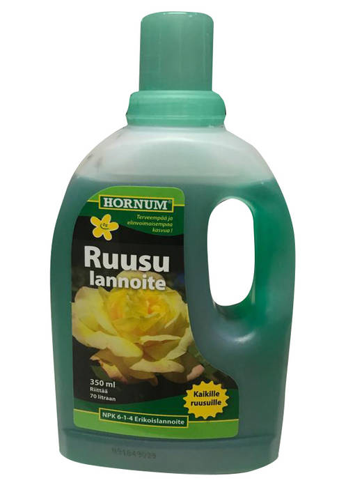 Hornum Ruusulannoite 350 ml - Mullat ja lannoitteet - 5708787051356 - 1