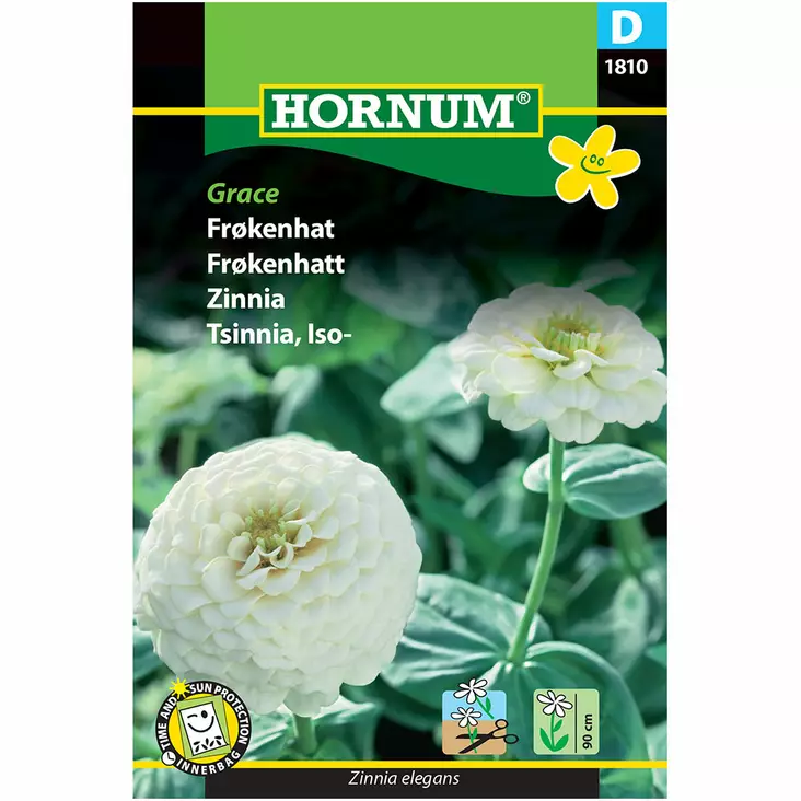 Isotsinnia ´Grace´ - Siemenet ja siemenperunat - 5708787018106 - 1