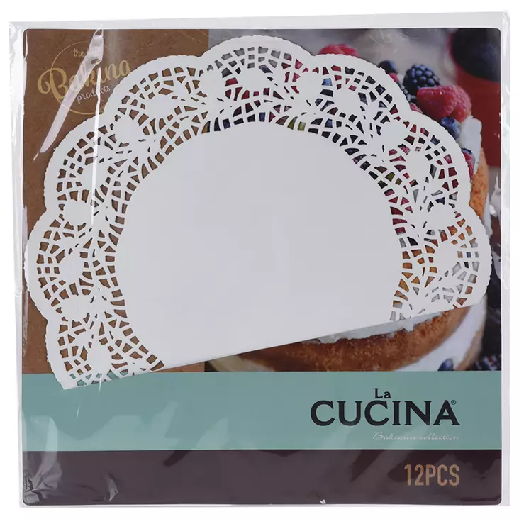 Kakkupaperi 36 cm 12 kpl/pkt - Muut keittiötuotteet - 8711295717246 - 1