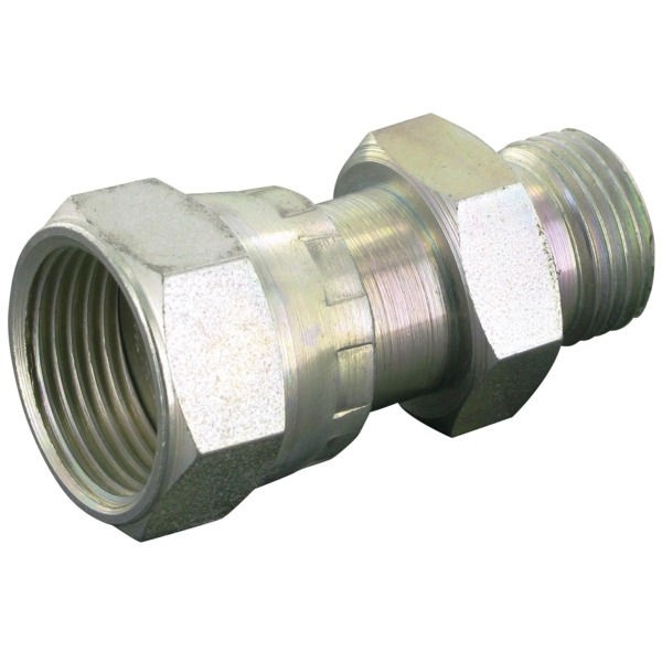 Kaksoisnippa 1/2" BSP x 1" ORFS uros/naaras - Hydrauliikka - 8719593141626 - 1