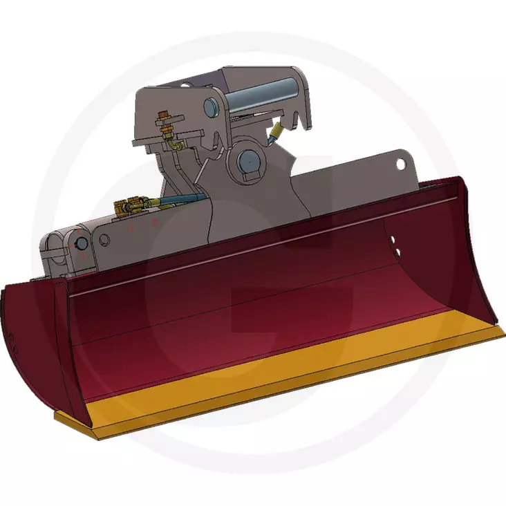 Kallistuva tasauskauha 1,2-1,8 t kaivinkoneisiin MS01-kiinnikkeellä - Kauhat ja tarvikkeet - gr00000000346 - 1