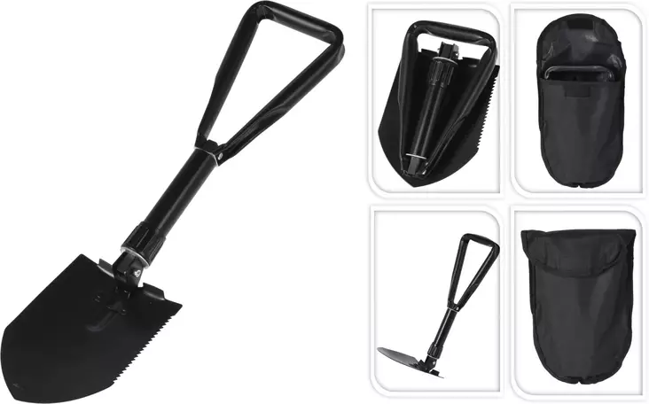 Kokoontaitettava retkilapio - Muut retkeilytuotteet - 8720573459686 - 1