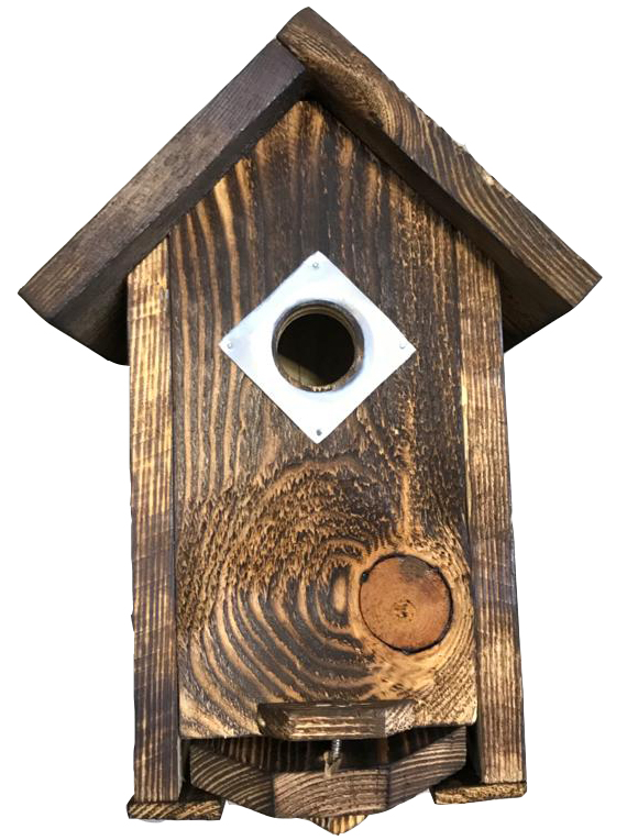 Linnunpönttö tumma kotimainen - Lintulaudat ja -pöntöt - 6419752013406 - 1