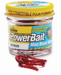 Maxi Power Blood Worms - Kalastussyötit - 028632152256 - 1