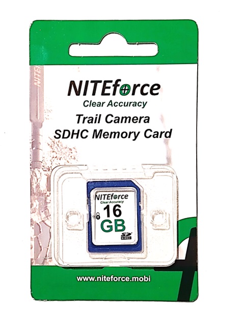 Niteforce riistakamera muistikortti 16GB - Riistakamerat - 6430061580496 - 1