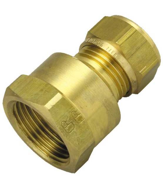 Opal puserrusliitin 22 x 3/4" sisäkierre - Puserrusliittimet - 6413820151496 - 1