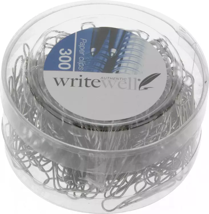 Paperiklemmarit 300 kpl/pkt - Toimistotarvikkeet - 8711295933646 - 1