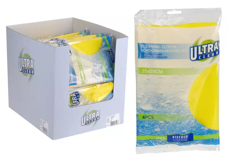 Puhdistusliinasetti 4 kpl/pkt - Yleispuhdistus - 8718158825476 - 1