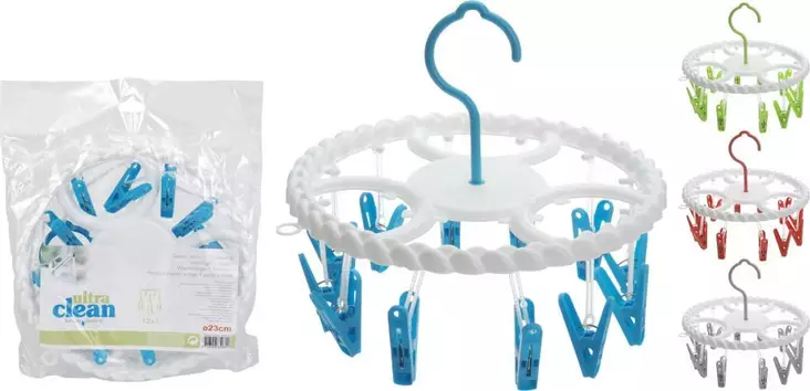 Pyykinkuivausteline 12-os. - Pyykkäys - 8719202934656 - 1