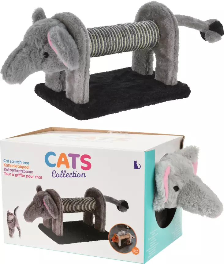 Raapimisteline kissalle Norsu - Muut lemmikkituotteet - 8719987931406 - 2