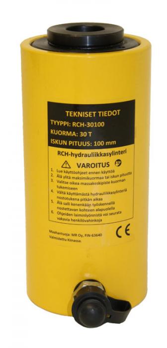 Reikäsylinteri 30T/100 mm - Nostimet ja tunkit - 6430032156316 - 1