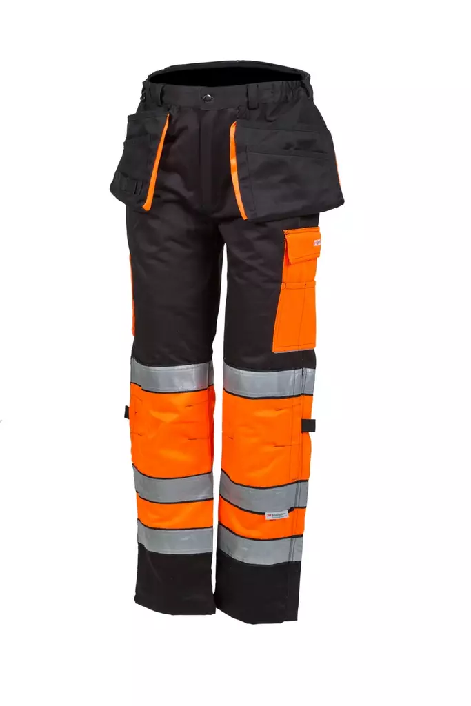 Riipputaskuhousu oranssi - Kesä työvaatteet - 6418326404206 - 1