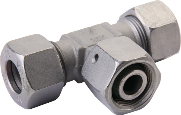 Säädettävä T-kappale ETV-D 16S - Hydrauliikka - 8719593030586 - 1