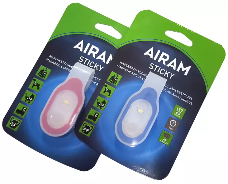 Sticky magneettikiinnitteinen huomiovalo - Otsa- ja käsivalaisimet - 6435200205506 - 1