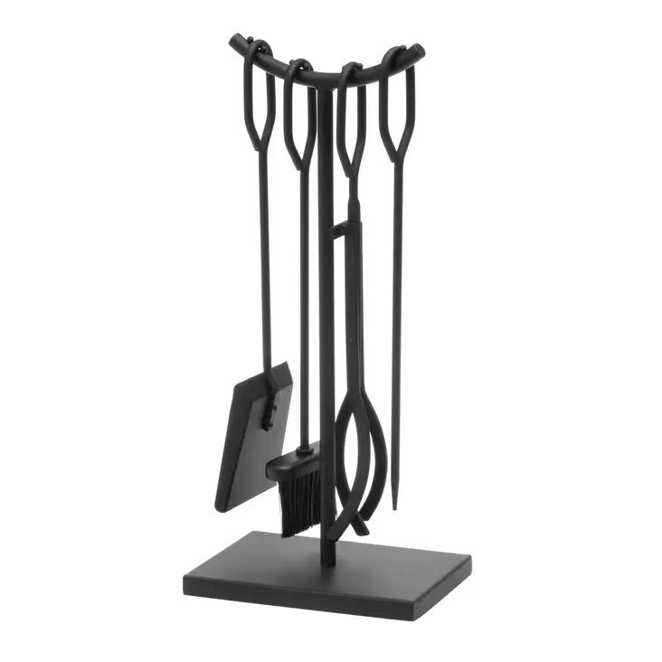 Takkasetti Silta 4-osainen - Tulisijatarvikkeet - 6410413092006 - 1