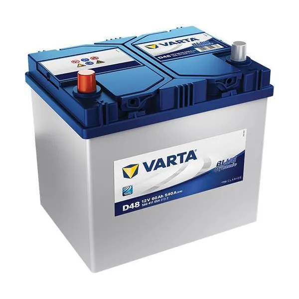 Varta Blue Dynamic 12V 60Ah 540A käynnistysakku - Käynnistysakut - 4016987119686 - 1
