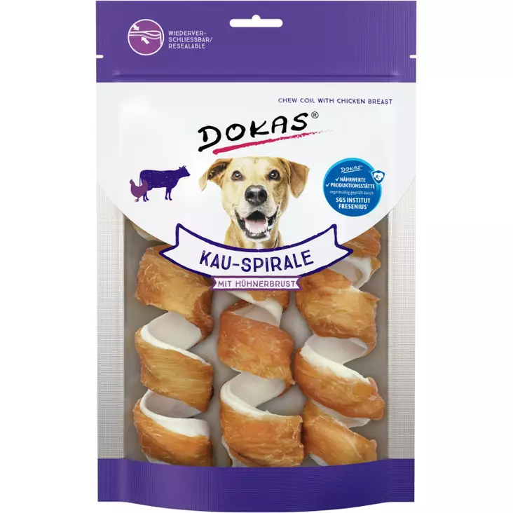 Dokas koiran puruspiraali kana 3kpl 110 g - Koiranruoka - 4251276201356 - 1