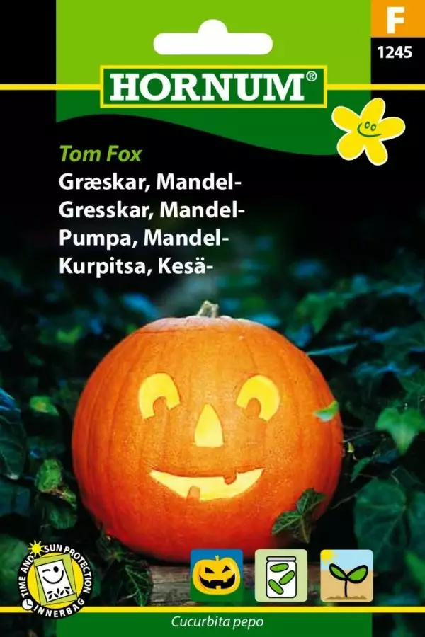 Kesäkurpitsa ´Tom Fox´ - Siemenet ja siemenperunat - 5708787012456 - 1