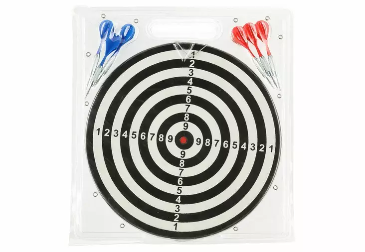 Tikkataulu +tikat 6 kpl darts halk. 36 c - Kesälelut - 6410412039576 - 1