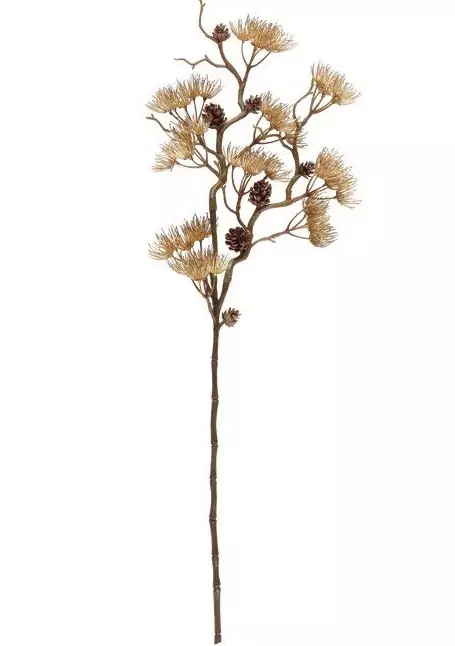 Mänty koristeoksa 71 cm - Askartelutarvikkeet - 6410416572956 - 1