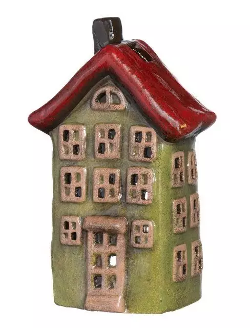 Talolyhty Copenhagen vihreä 20 cm - Lyhdyt - 6410416581316 - 1