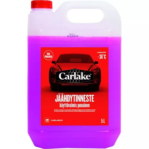 Longlife jäähdytinneste punainen -36° 5L - Autokemikaalit - 6417196771746 - 1