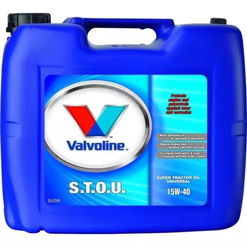 Valvoline S.T.O.U 15W-40 monikäyttö-öljy 20 l - Moottoriöljyt - 8710941170466 - 1
