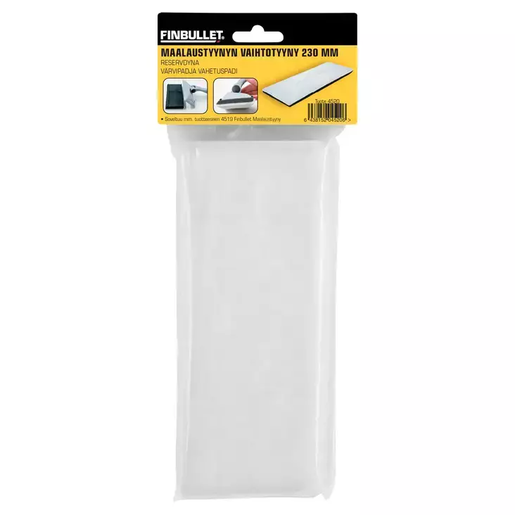 Finbullet Maalaustyyn. vaihtotyyny 230mm - Maalausvälineet - 6438152045206 - 1