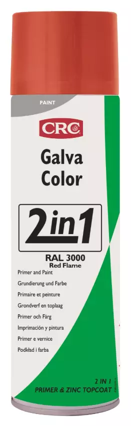 GALVACOLOR Flame Red Spraymaali 500ml - Spraymaalit - 5412386065446 - 1