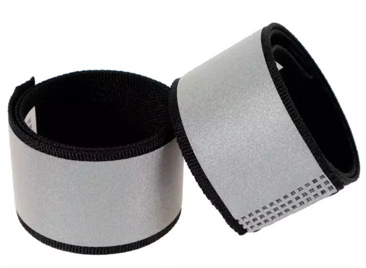 Heijastinnauha napsautettava musta 2 kpl - Turvallisuustuotteet - 6418536029916 - 1