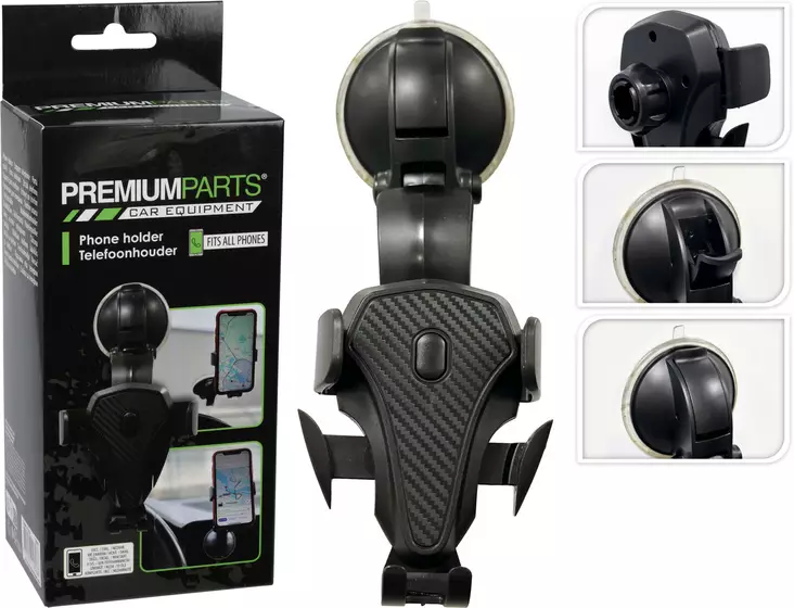 Kännykkäteline autoon - Matkapuhelintarvikkeet - 8721037118286 - 1