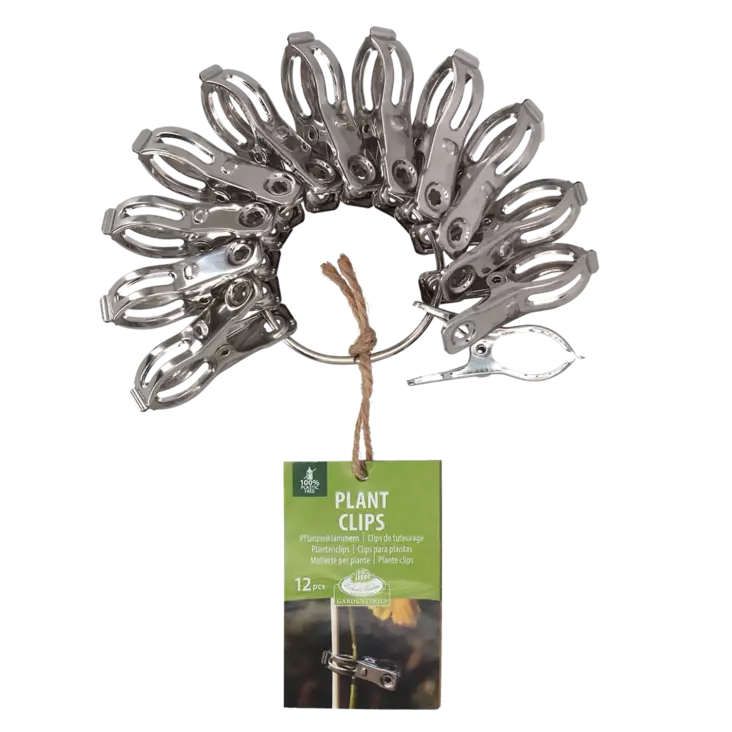 Kasvipidike teräs 12 kpl/pkt - Kasvien tuenta - 8714982209536 - 1