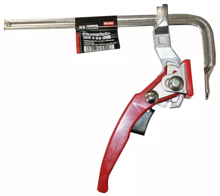 Liimauspuristin pika 160x60 mm - Liimauspuristimet - 6430074695446 - 1