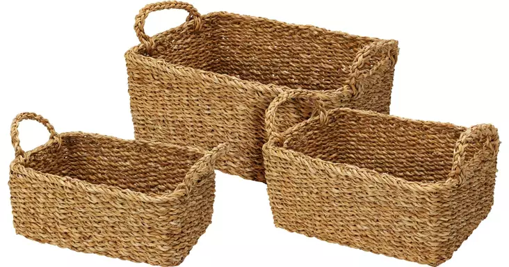 Meriheinäkori suorakaide - Laatikot ja korit - 8720573835756 - 1