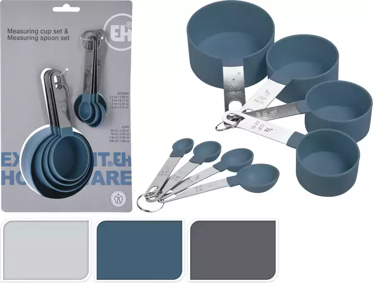 Mittalusikkasetti 8-os. - Muut keittiötuotteet - 8719987771286 - 1