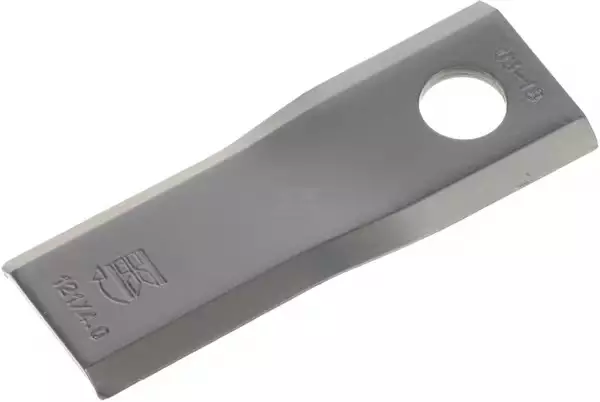 Niittokoneen terä 122 x 45 x 4 mm, oikea - Niittokoneet - 8716106076956 - 1