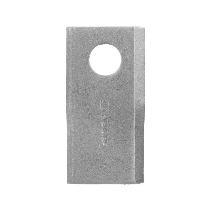 Niittokoneen terä vasen 96x48x4 mm Ø19mm, sopii Krone 25 kpl - Niittokoneet - 8716106076826 - 1