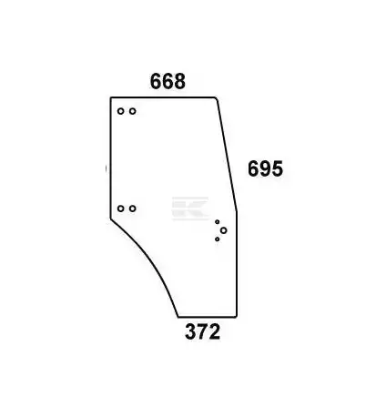Ovilasi vihrea (DF 0097701050) - Ohjaamo ja kori - 8719774824126 - 1