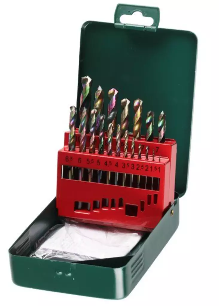 Poranteräsarja 19-os metalli HSS - Metalliporanterät - 6410416396606 - 1