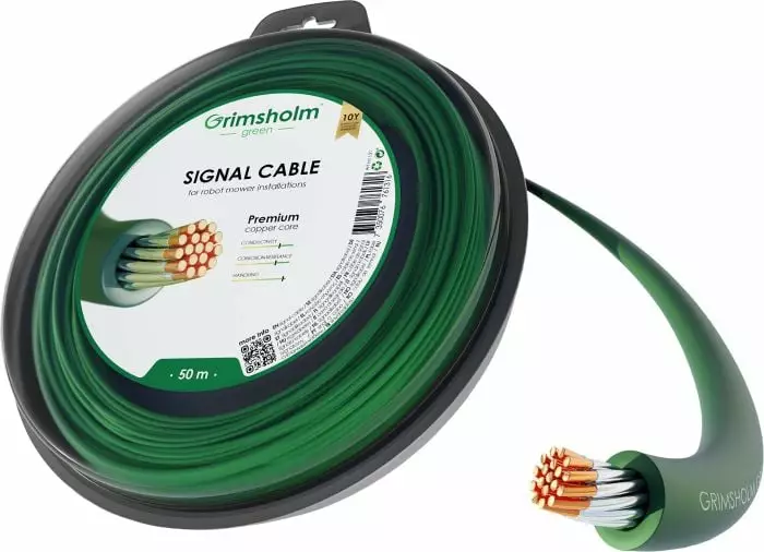 Rajakaapeli Premium kuparisydän 2,45 m - Ruohonleikkurit - 7350076761316 - 1