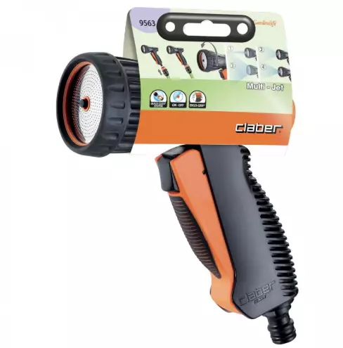 Suihkupistooli Multi-Jet, Claber Ergo-Grip - Sadettimet - 8000625095636 - 1