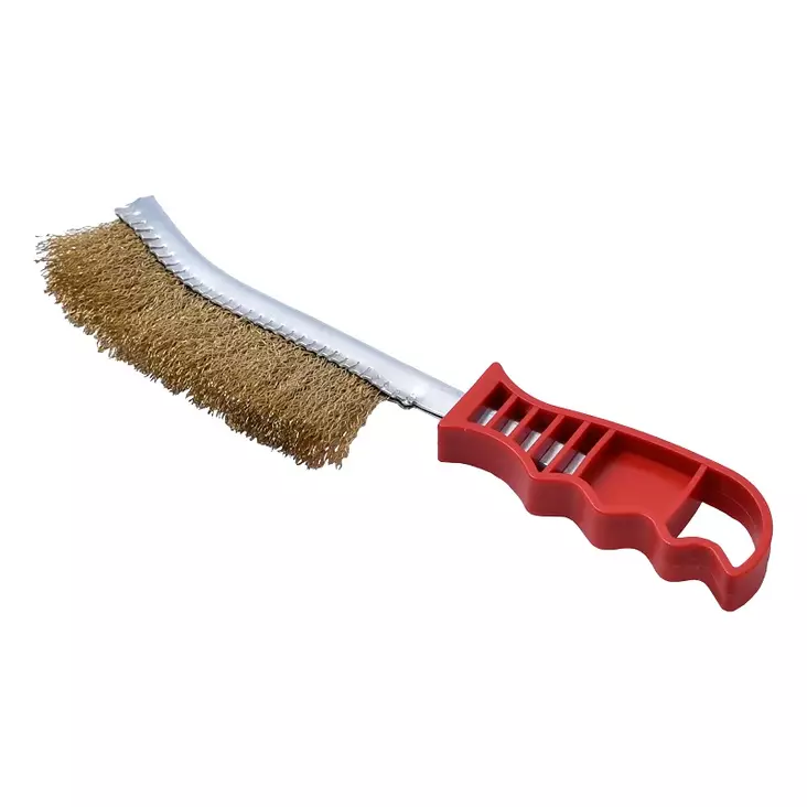 Teräsharja muovikahvalla - Hiomatarvikkeet - 6438152000526 - 1