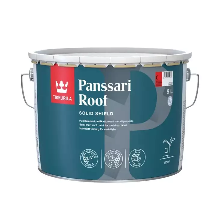 Tikkurila Panssari Roof peltikattomaali sävytettävä - Kattomaalit - 6408070150696 - 1