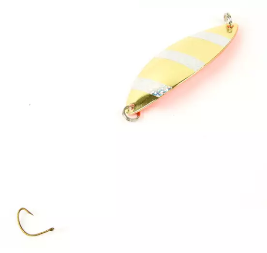 Väinö Sami Ravdu Oval rautulätkä 70mm Kulta - Pystypilkit - 6438212090146 - 1