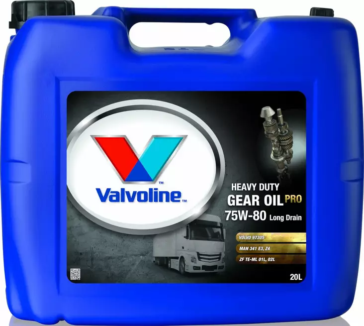 Valvoline Heavy Duty Gear Oil Pro 75W-80 LD vaihteistoöljy 20 l - Vaihteistoöljyt - 8710941019796 - 1