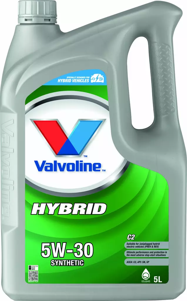 Valvoline Hybrid C2 5W-30 moottoriöljy 5 l - Moottoriöljyt - 8710941032856 - 1